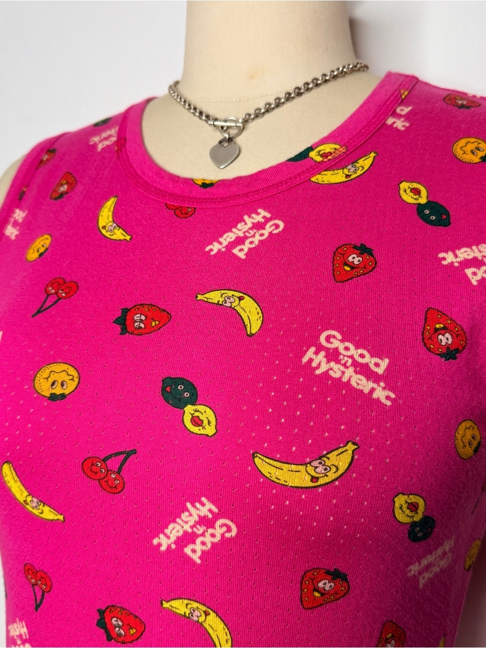 Hysteric Glamour pink fruit tank - Picture 2 of 7